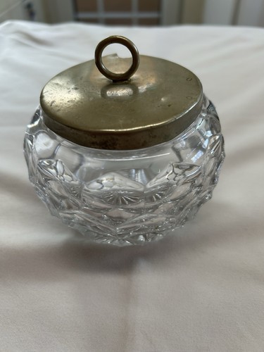 Glass sugar jam dish - dish,