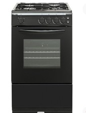 Bush AG56SBX 50cm White Single Gas Oven Cooker