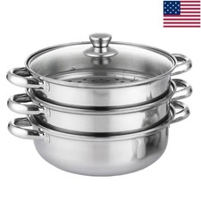 3 Tier Food Steamer with Lid