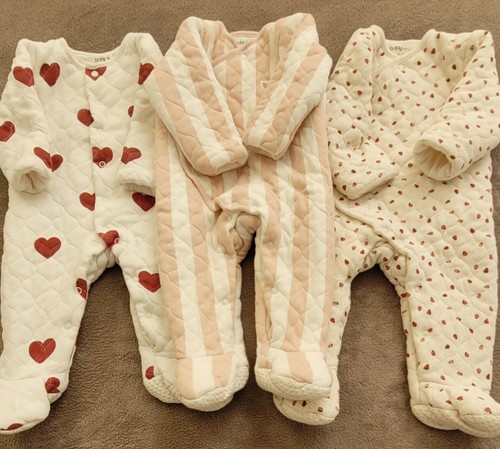 Bundle 3 sleepsuits - x,