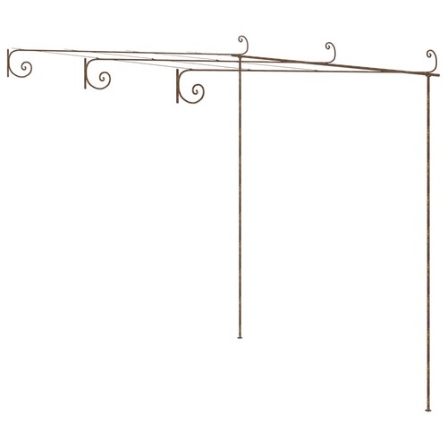 Garden rose arch antique - garden,