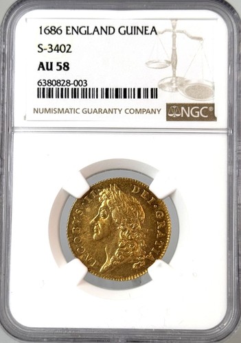 James 1686 guinea s402 - ii.,