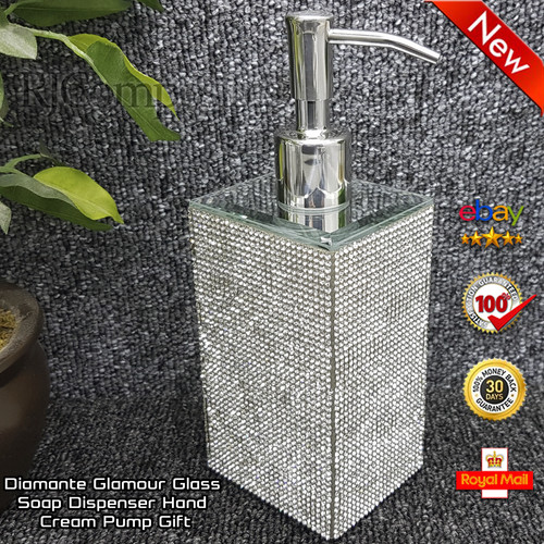 New diamante glamour glass - new,