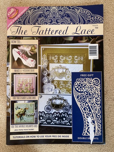 Tattered lace magazine issue - lace,
