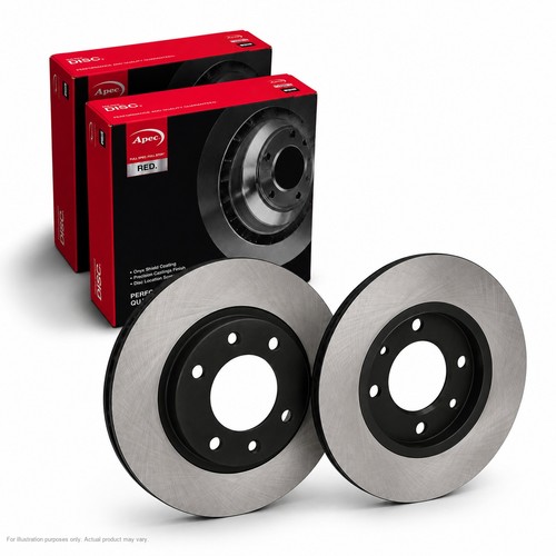 Apec rear brake discs - discs, for
