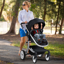 2 in 1 Foldable Baby Stroller