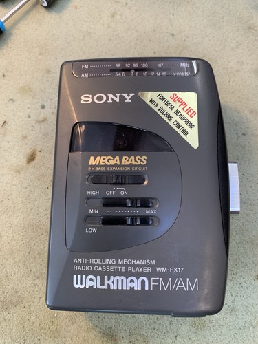 Sony walkman fx17 - walkman, wm-fx17
