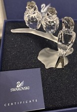 Swarovski Genuine Crystal Swallows Figurine