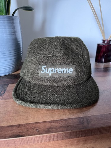 Supreme harris tweed camp cap - supreme,