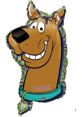 Scooby doo head shaped - scooby,