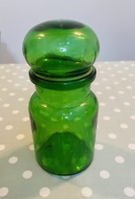Belgian green glass apothecary - belgian,