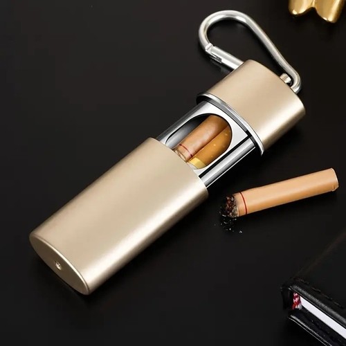 Portable pocket ashtray leak - pocket,