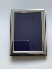 Hallmarked silver photo frame