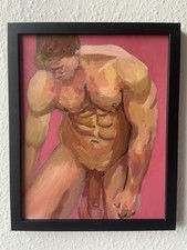 Painting Male Nude Torso