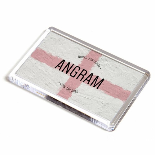 Fridge magnet angram north - fridge,