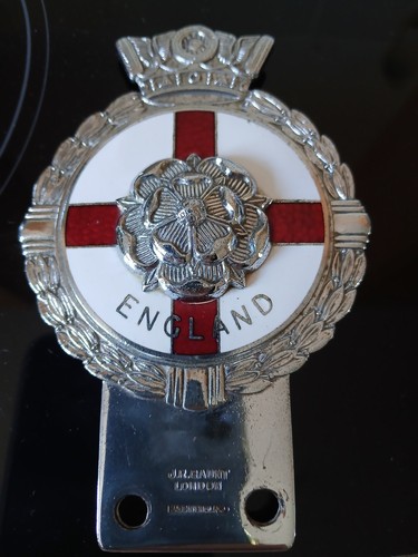England classic car badge jr - badge,