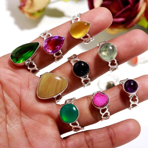 Multi gemstone wholesale lot - multi,