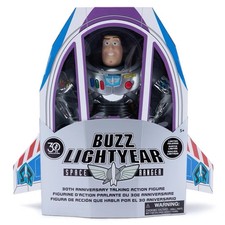 TOY STORY BUZZ LIGHTYEAR 30TH ANNIVERSARY TALKING ACTION FIGURE LIMITED IN HAND