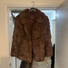 Vintage Rabbit Fur Coat Jacket