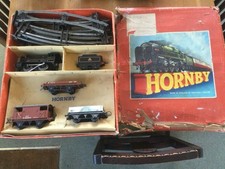 Hornsby Train Set Goods Set No 50 Engine Needs Repair Untested