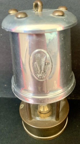 Welsh miners lamp miniature - welsh,