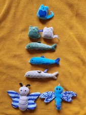 Rosewood Battersea CAT TOYS -  3 x Mice 3 x Fish 2 x Butterfly Crinkle