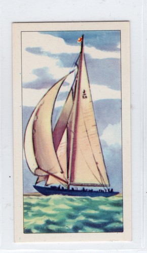 Ringtons tea card - tea, sailing