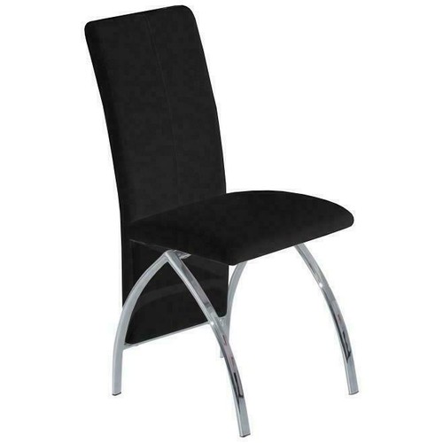 Black leather dining kitchen - black,