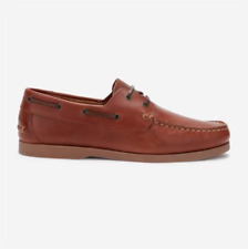 Jack Wills Leather Boat Shoes Size UK 9 EUR 43 *REFSSS153