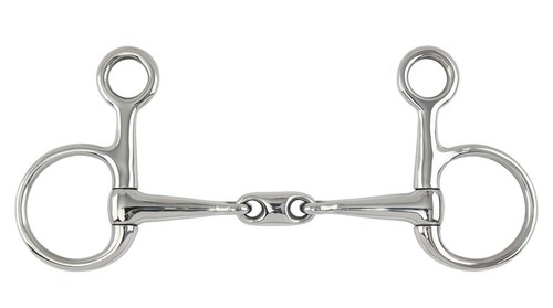 Shires hanging cheek snaffle - cheek,