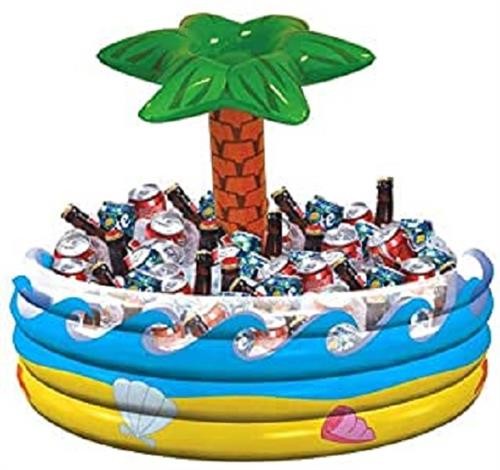 Inflatable palm tree round - palm,