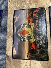 Loyalist Ulster Volunteers Remembrance Slate. Ulster Scotland