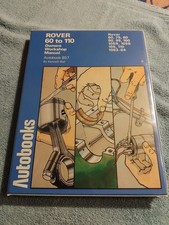 Rover P4 60 75 80 90 95 100 105R 105S 110 Owners Workshop Manual VGC Unused NOS