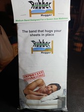 RUBBER HUGGER Bed Sheets Holder Band, Queen Size Mattress, Sheet Holder for