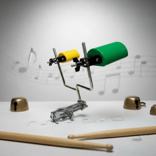 Cowbell mount stand - cowbell,
