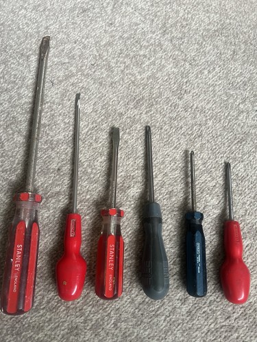 Stanley screwdrivers - 6,