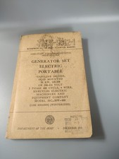 Military Manual 1955 Generator