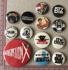 13x Vtg Og Punk New Wave Bands
