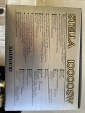 SHIMANO STELLA 10000SW POPPING/JIGGING