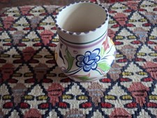 Vintage handpainted and signed Poole Pottery Vase  in excellent condition
