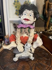 The Laaf Collection Ceramic Pot Elfling upon a Tortoise 2001