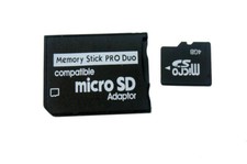 SD to PRO DUO PSP Adapter