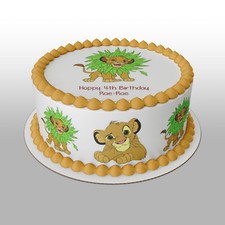 Lion King pre-cut Edible Icing