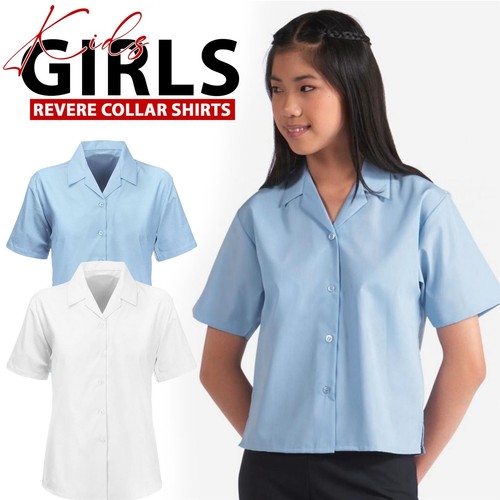 Girls revere collar blouses - revere,