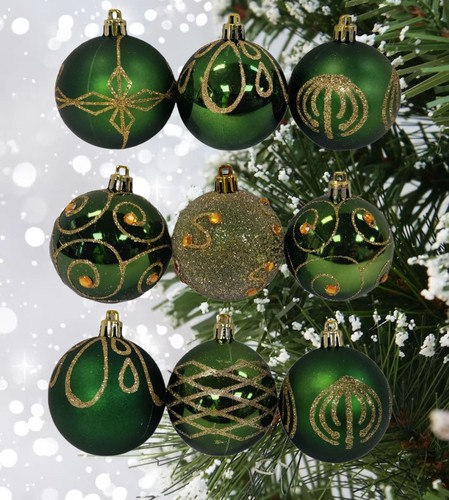Decorated dark green - decorated,