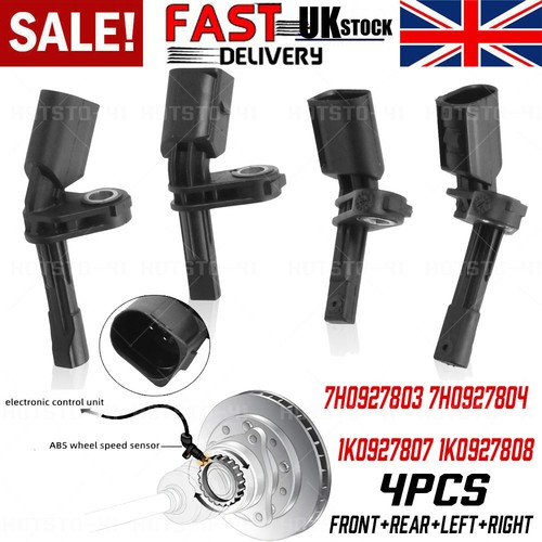4pc abs wheel speed - wheel, sensor