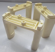 Tomy 2002 Thomas The Train Trackmaster Lot/3 Track Bridge Builders  Risers White