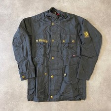 Belstaff Jacket Womens Size 40 Gangster Blank Prince Label Coat, Black