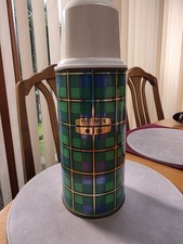 Vintage Thermos Blue & Green