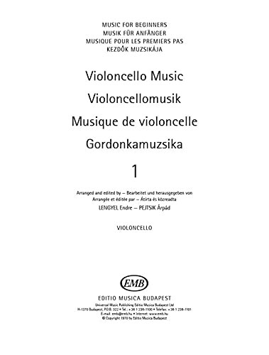 Cello music for - cello, beginners